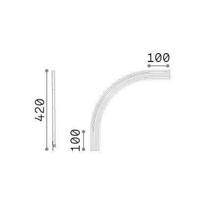 Connettore Di Alimentazione Deva Nero 75W 24V Ip20 339405
