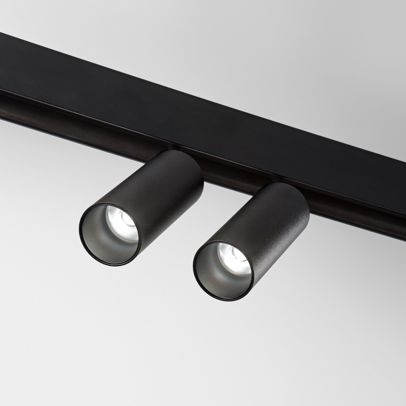 Faretto Tecnico Ego Spot Double 2 Luci Led Nero 16W Ip20 340265