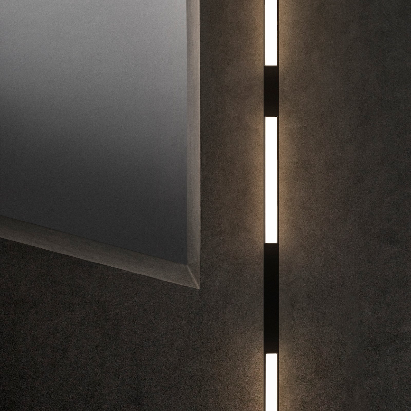 Sistema Lineare Ego Wide 1 Luce Led Integrato Nero 26W Ip20 340609