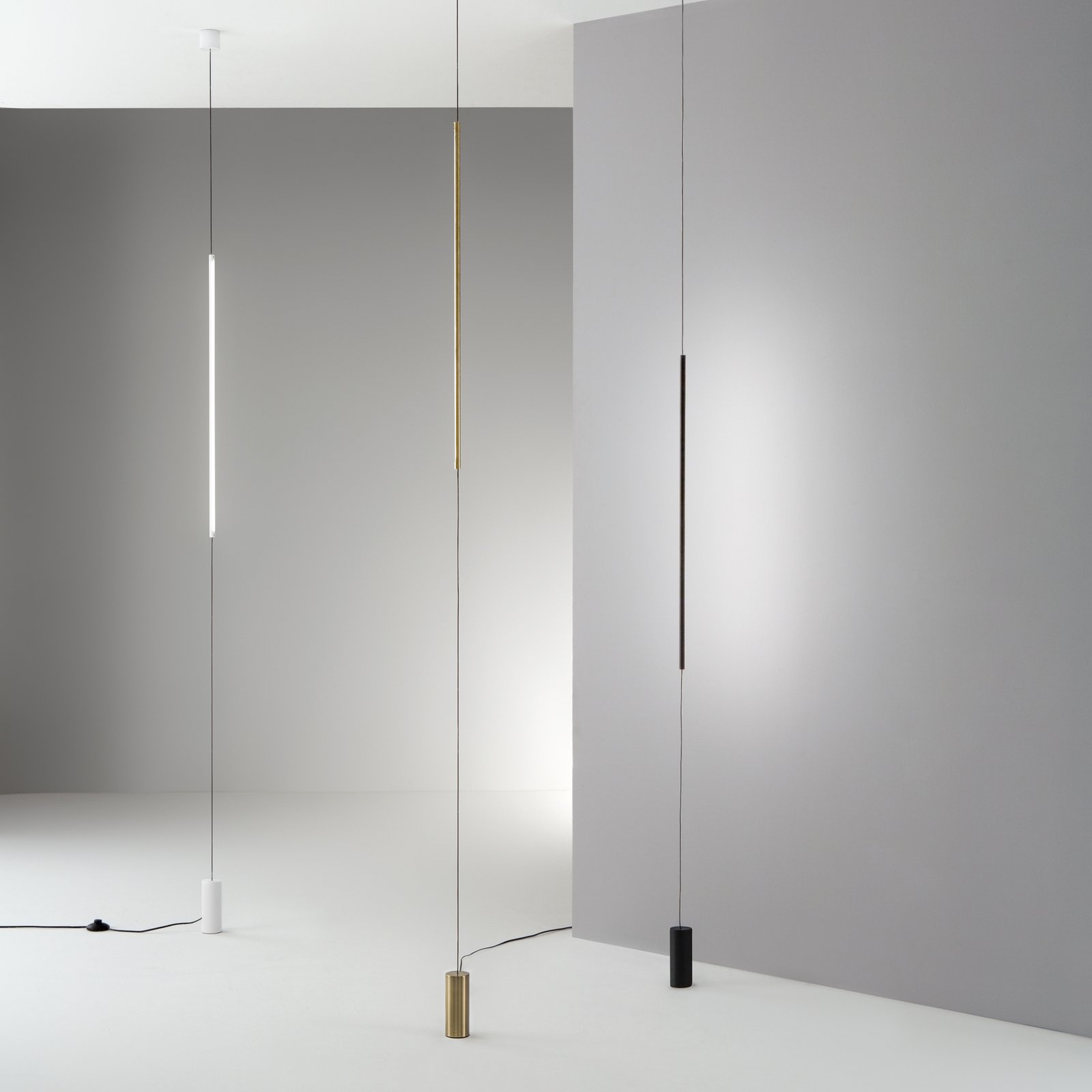 Lampada Da Terra Essence 1 Luce Led Integrato Nero 341125