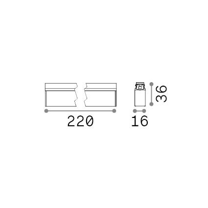 Stick_Accent_16W_3000K_Nero 343532