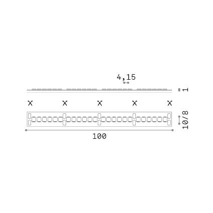 Strip_Led_240_Smd_10W/M_4000K_Cri90_Ip20 346458