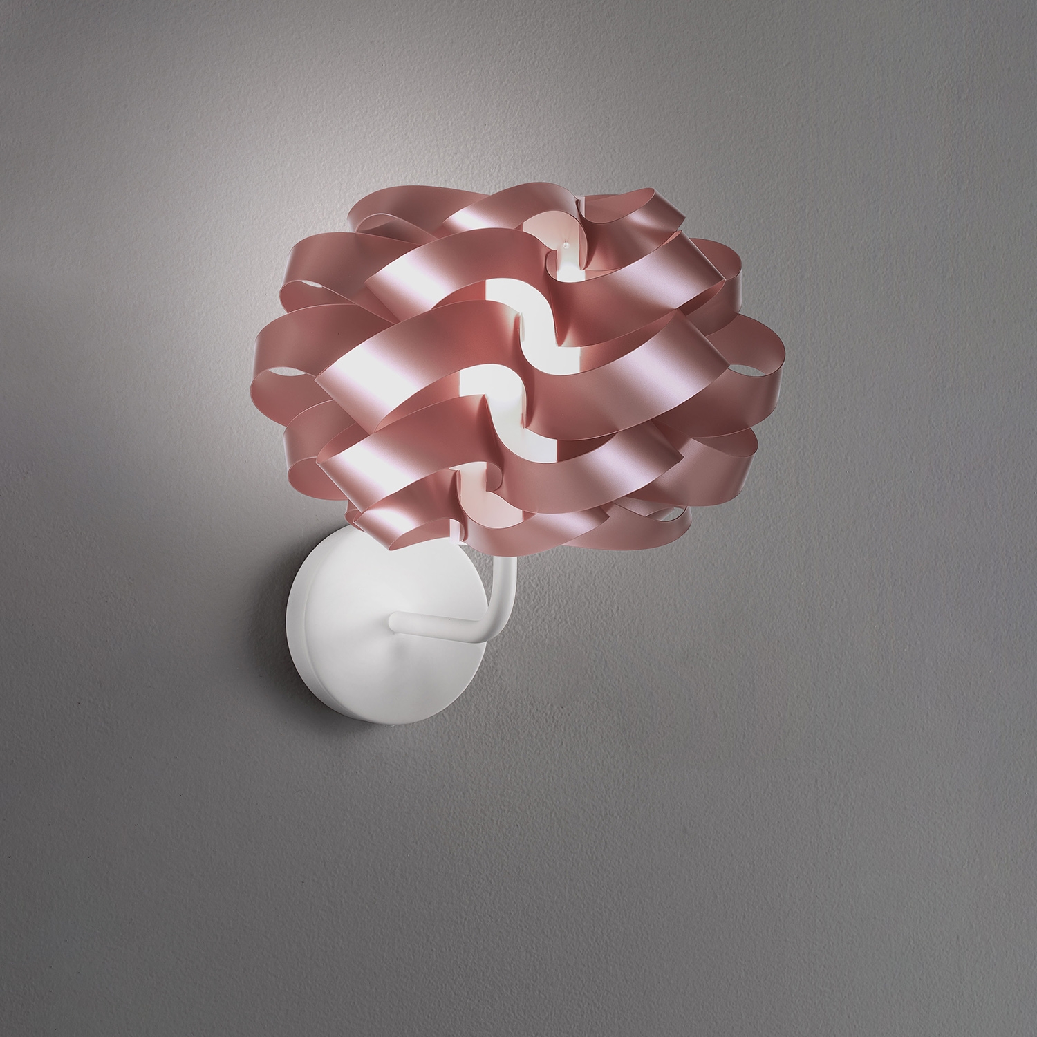 Applique Moderna Cloud Polilux ® Pink Metal E Metallo 1 Luce E14 CLO/A/30/PKM