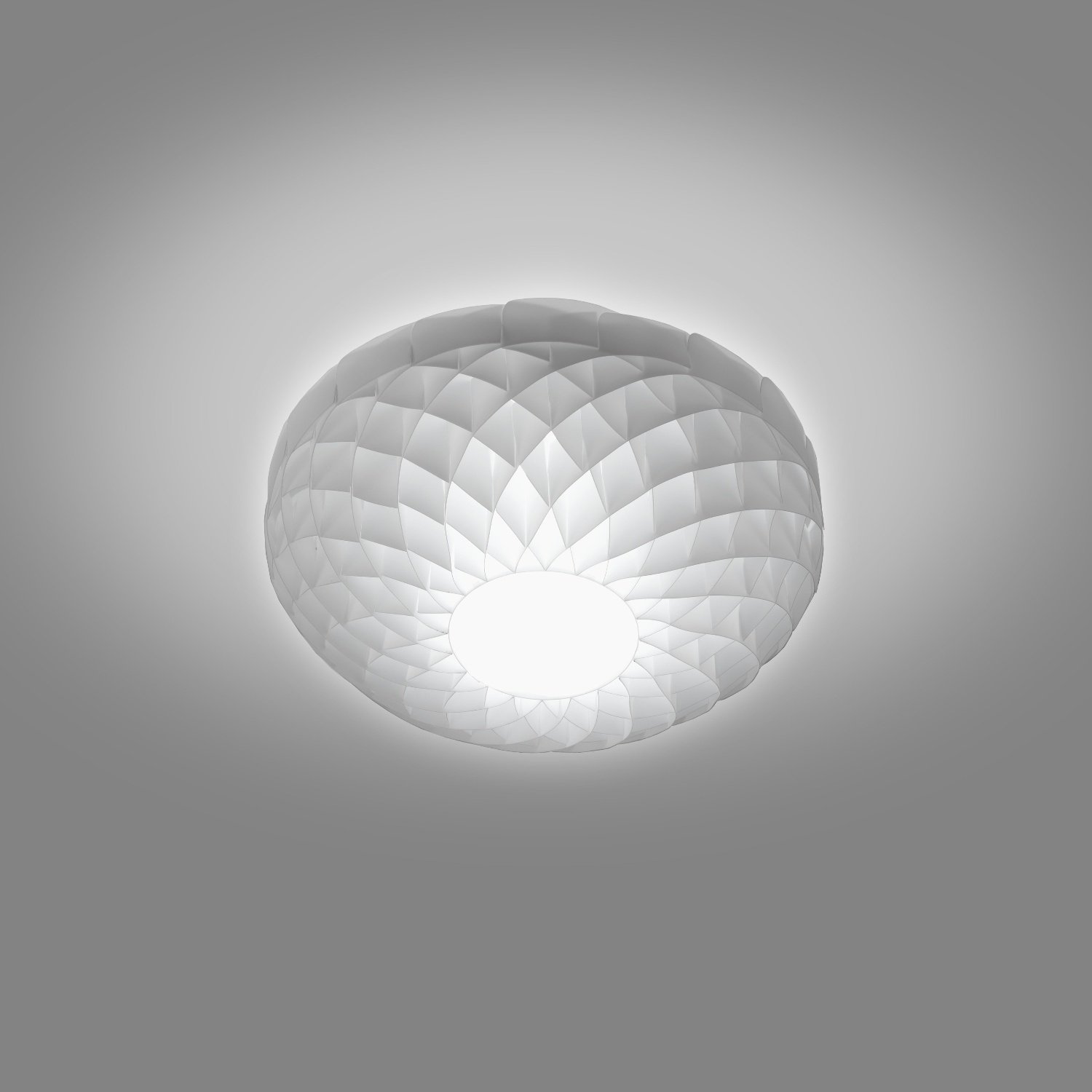 Applique Moderna Dalia Polilux ® Bianco 1 Luce Led Integrato 20W 3000K DALIA/AP/60/DIM/W
