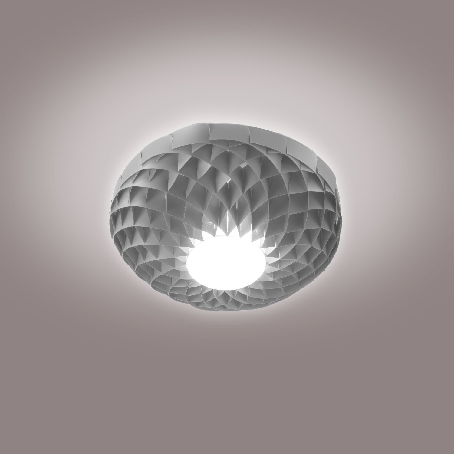 Applique Moderna Dalia Polilux ® Argento 3 Luci Gx53 DALIA/AP/60/GX/SVR