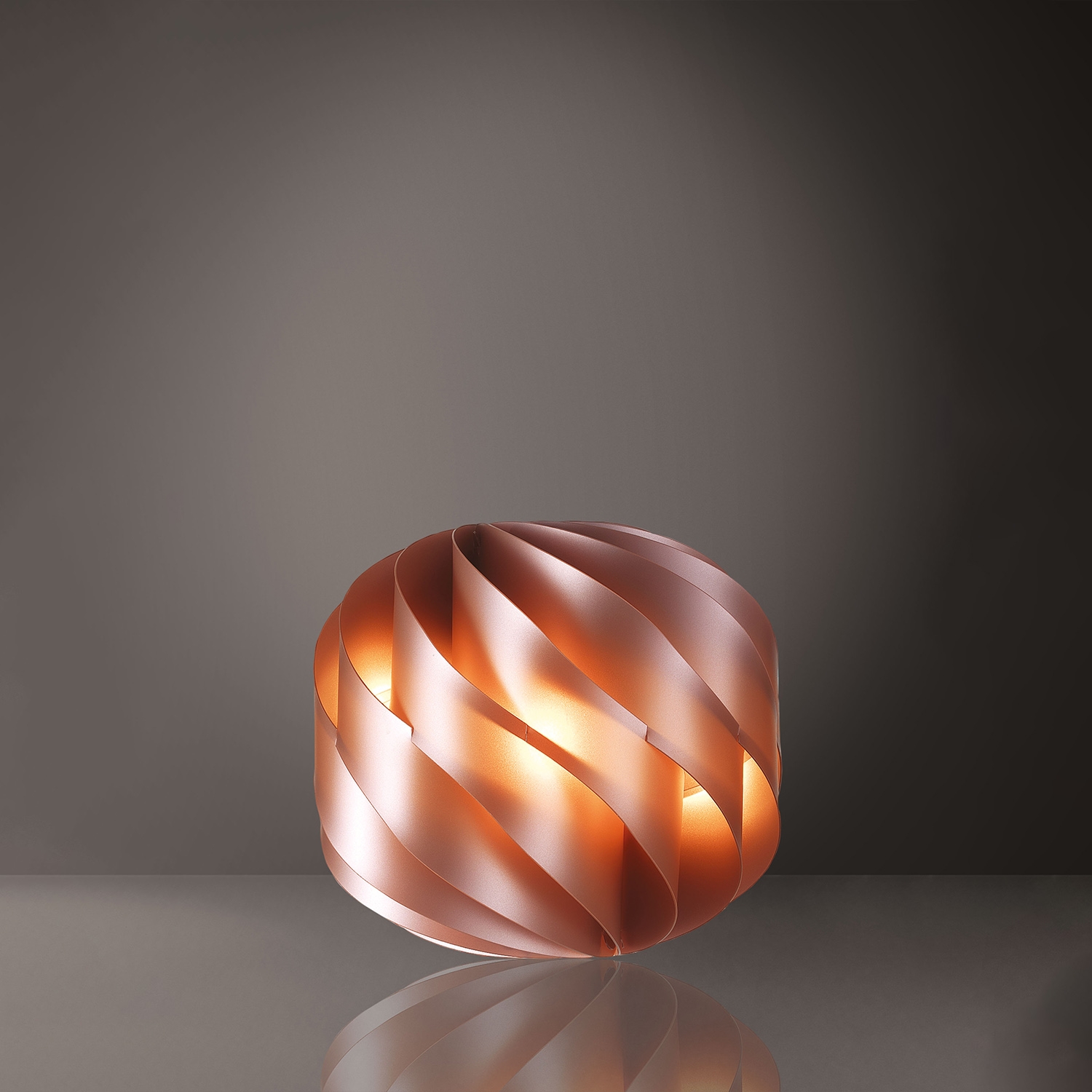 Piantana Moderna Globe Polilux ® Rame 2 Luci E27 GL/L/55/COP