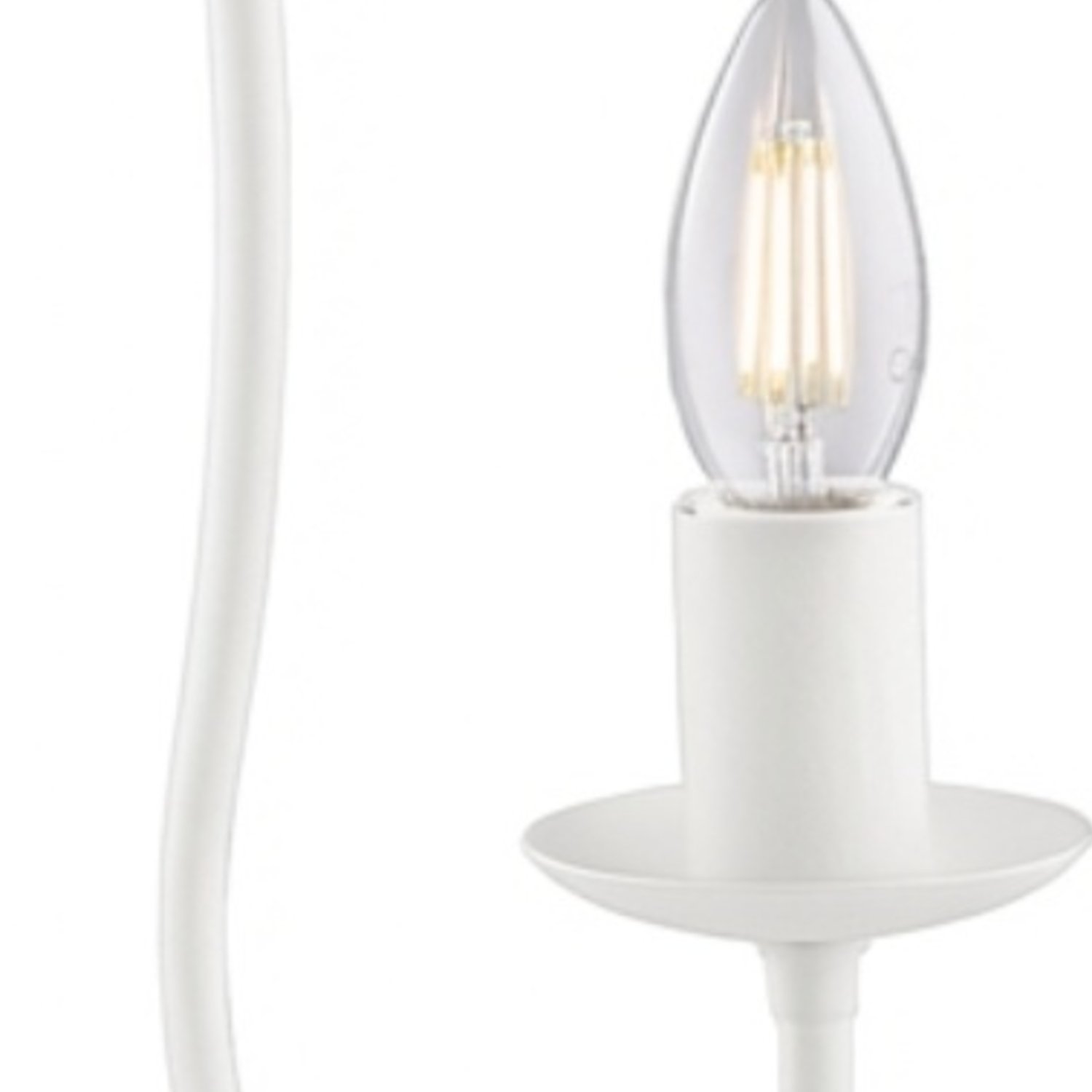 Lampada da Tavolo Botte 1 Luce Bianco LuceArt Classic BL147-LT-BCO