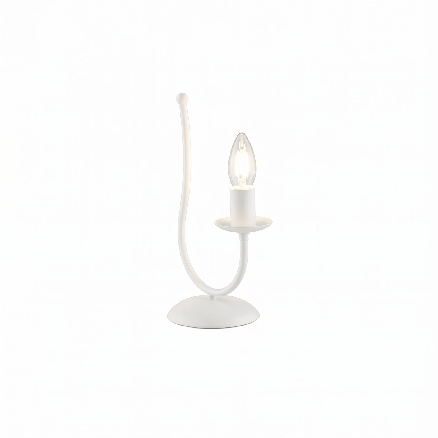 Lampada da Tavolo Botte 1 Luce Bianco LuceArt Classic BL147-LT-BCO