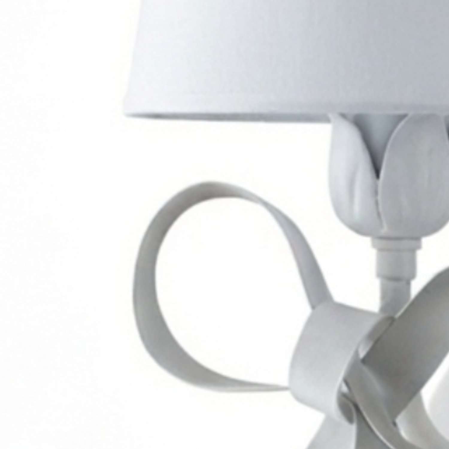Applique Shabby Chic Lucy 1 Luce Bianco LuceArt Classic BL184-AP1-BCO-PARB