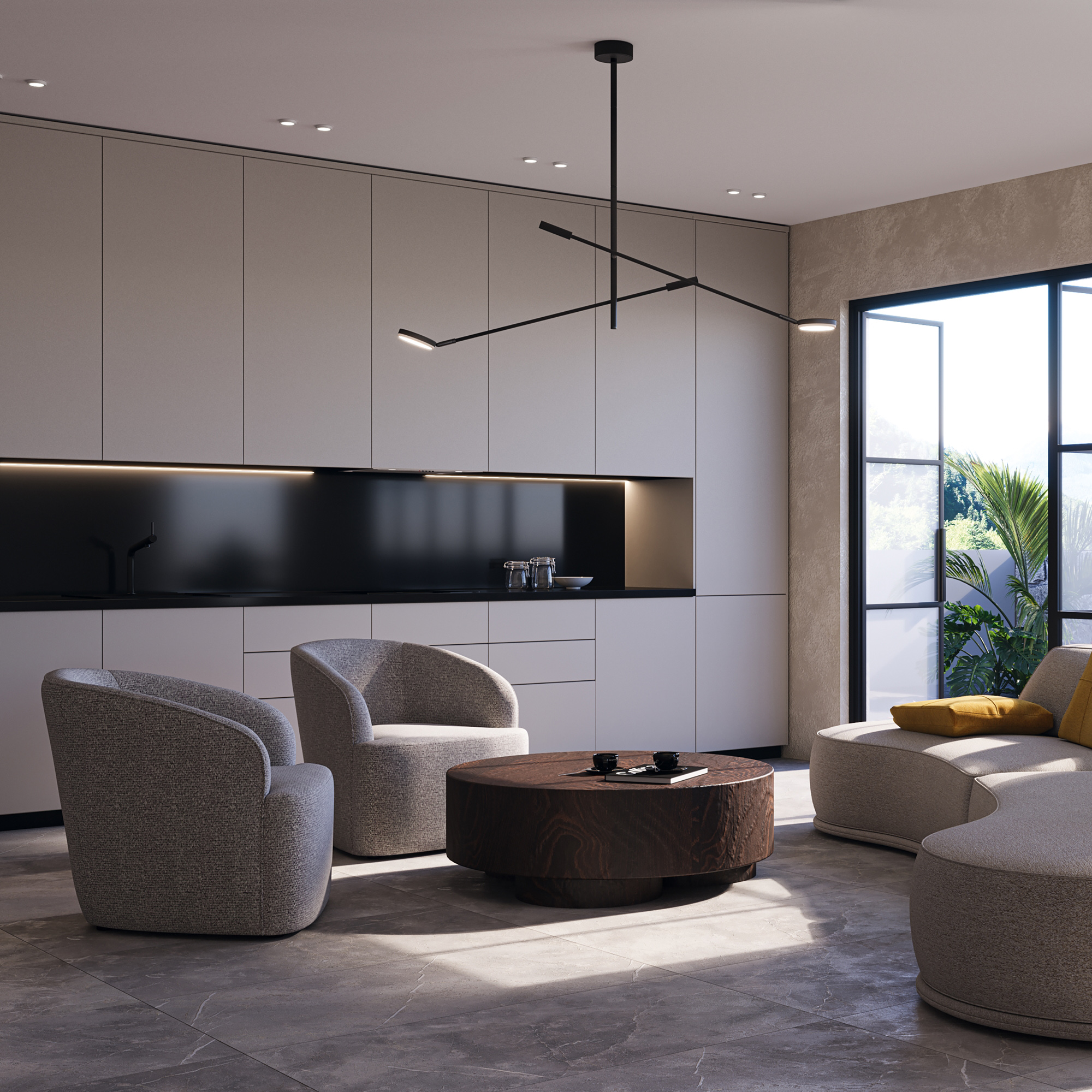 Lampada Da Soffitto Mod070Cl-L15B3K1