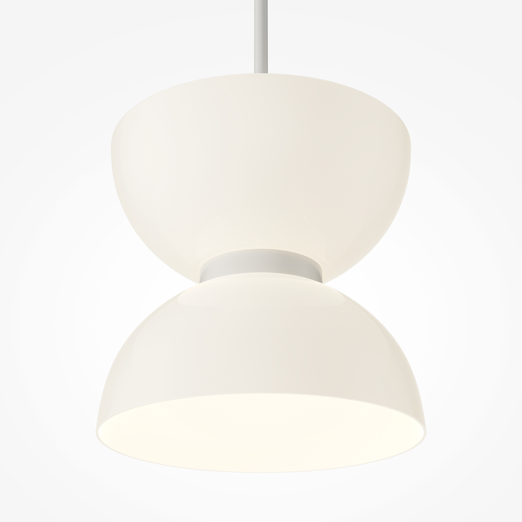 Lampadario A Sospensione Moderno Kyoto Led Integrato 11W Metallo Bianco Ip20 MOD178PL-L11W3K