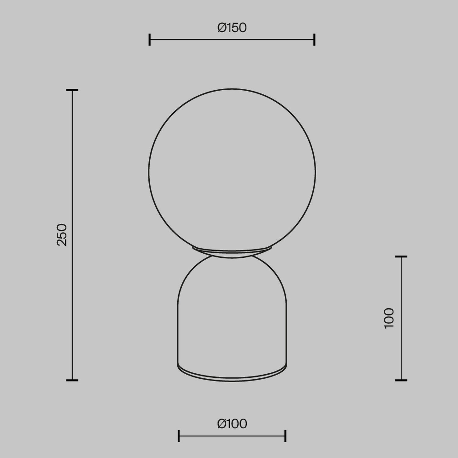 Lampada Da Tavolo Contemporanea Tavo Pietra Calcarea Beige 1 Luce G9 MOD453TL-01BG