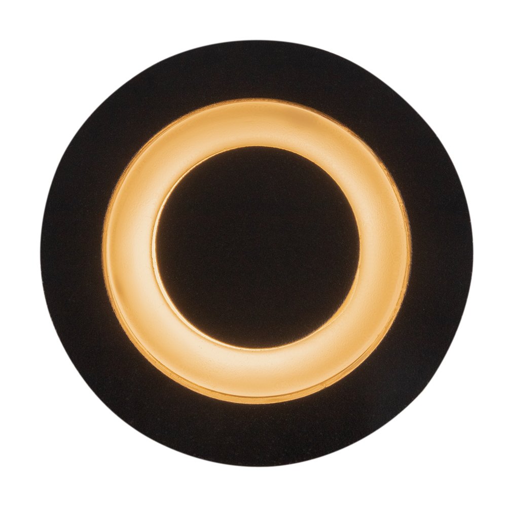 Segnapasso Da Esterno Moderno Limo Led Integrato 3W Alluminio Nero Ip65 O037-L3B3K