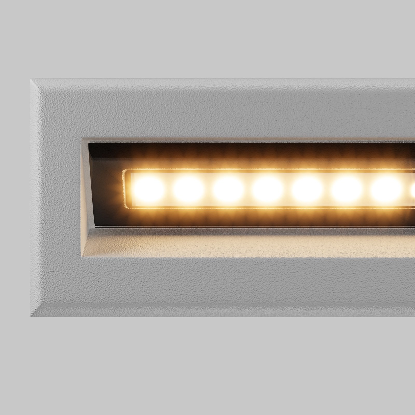 Segnapasso Da Esterno Moderno Bosca Led Integrato 5W Metallo Bianco Ip65 O045SL-L5W3K