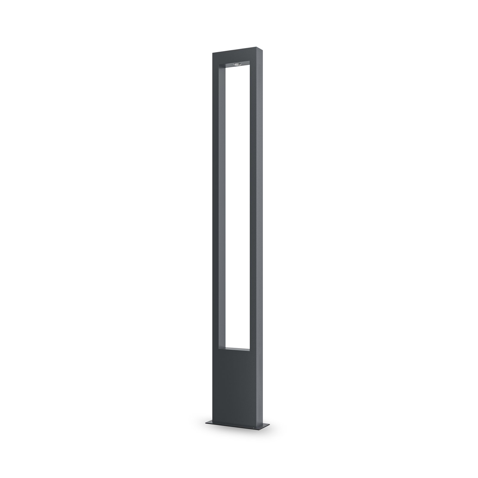 Lampada Da Terra Moderna Per Esterno Metallo Grafite Luce Led 20W Ip65 O425FL-L20GF