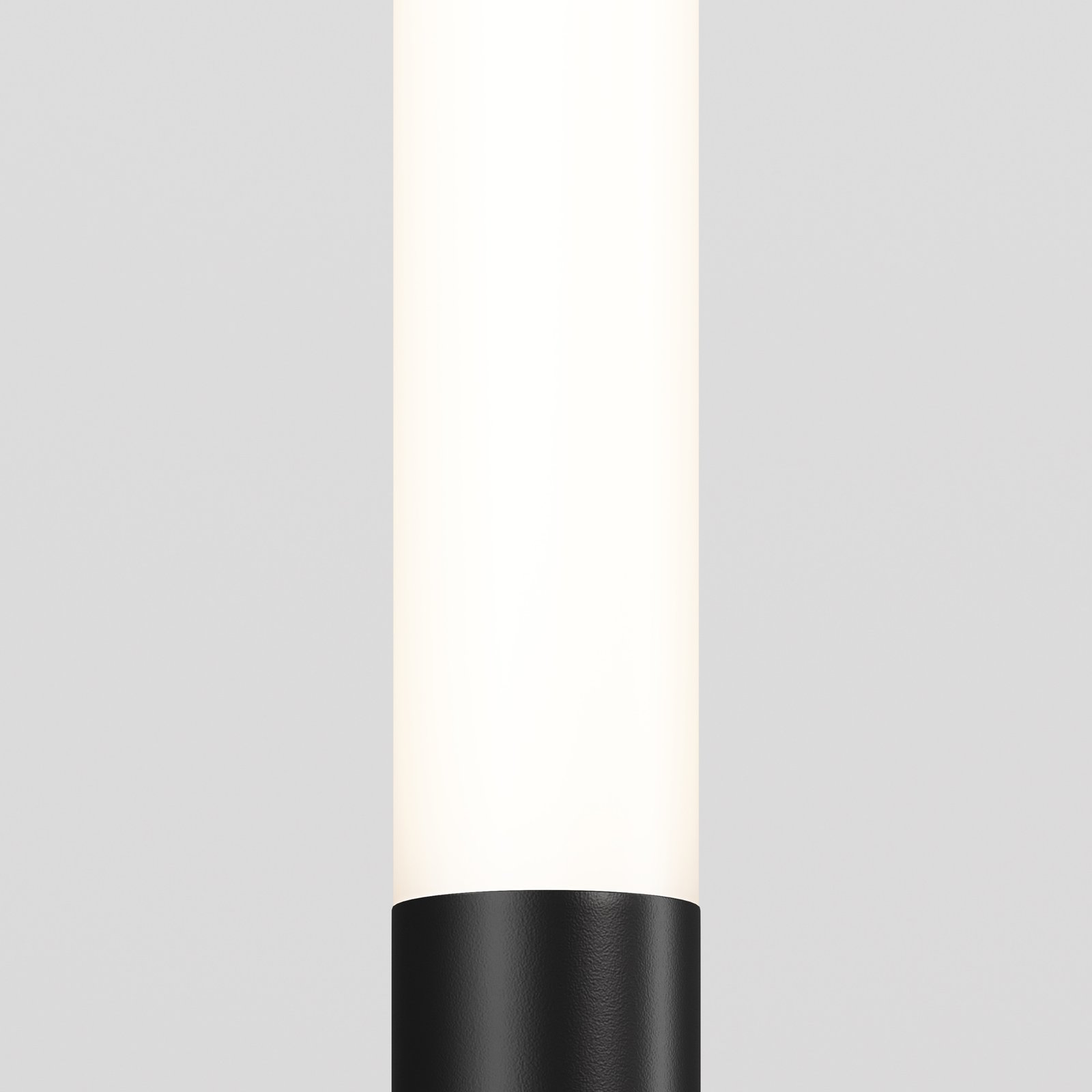 Paletto Esterno Moderno Flare Alluminio Plastica Grafite Led 3W 3000K H80 Ip65 O487FL-L3GF3K