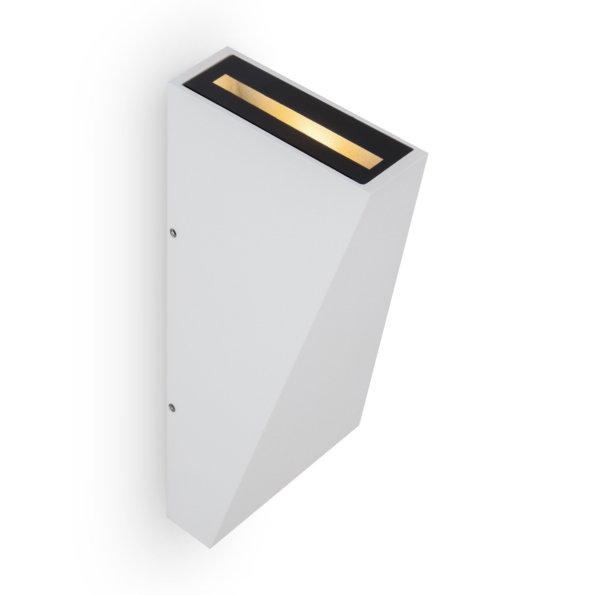 Lampada Da Parete Moderna Per Esterno Metallo Bianco Luce Led 6W Ip54 O580WL-L6W