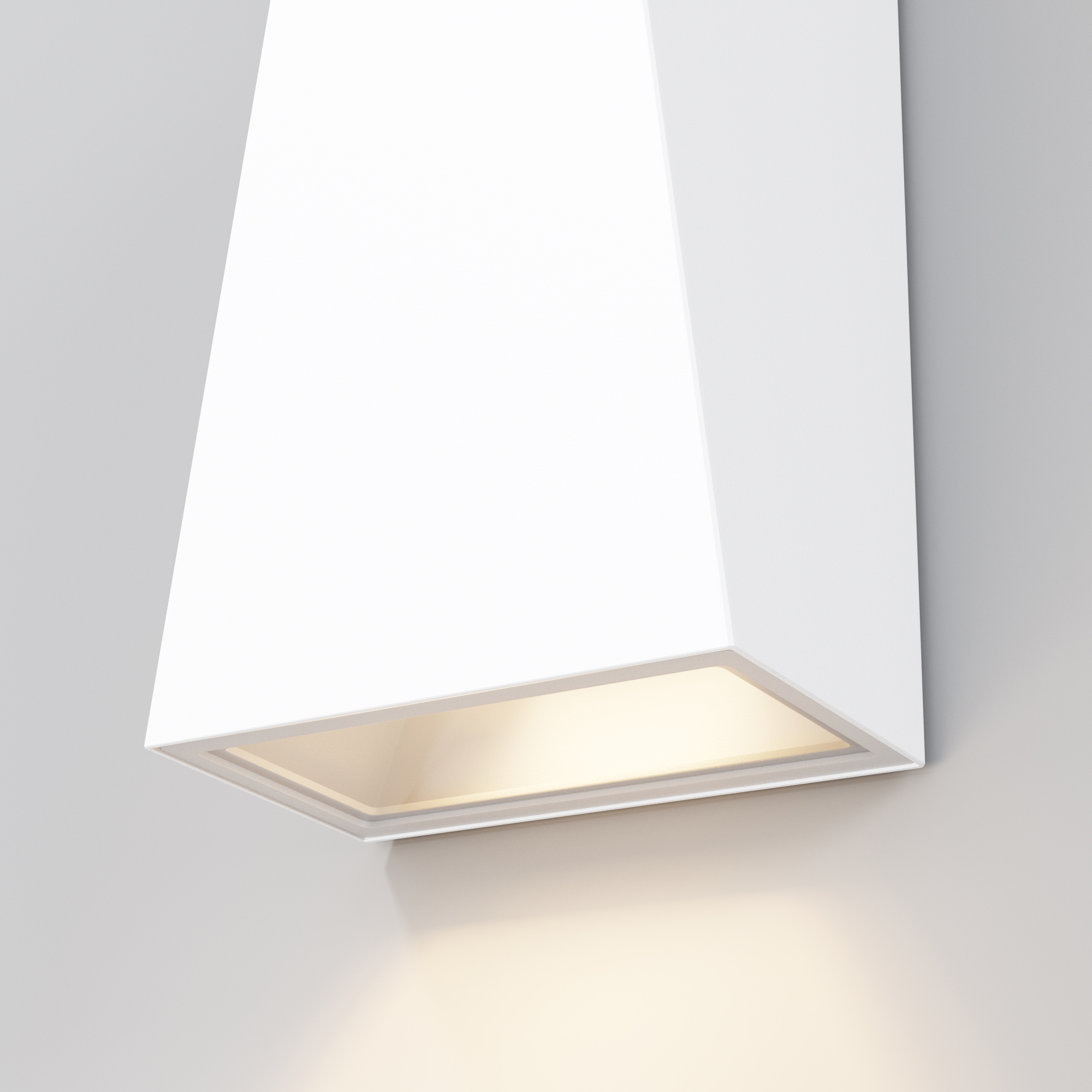 Lampada Da Parete Moderna Per Esterno Metallo Bianco Luce Led 6W Ip54 O580WL-L6W