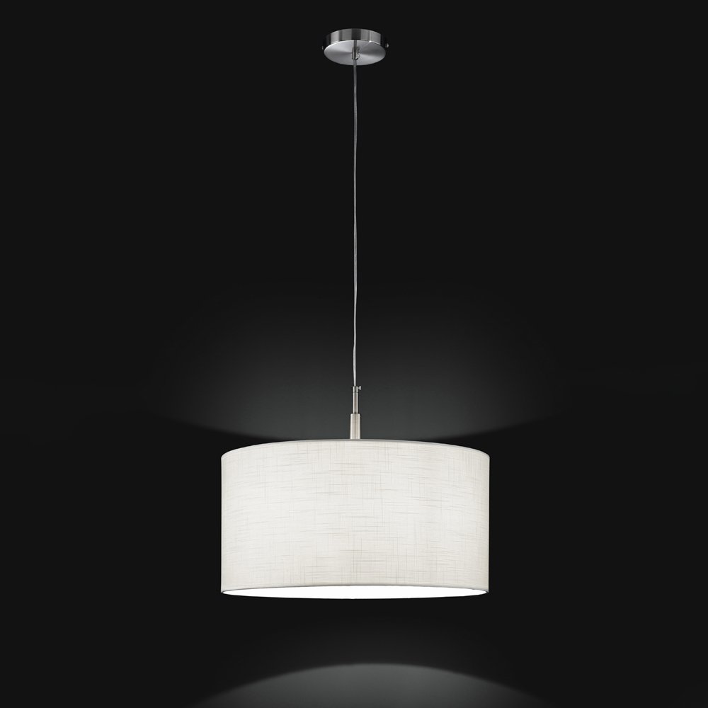 Sospensione Moderna Round Hotel Metallo Cromo 1 Luce E27 Ip20 D50 6168