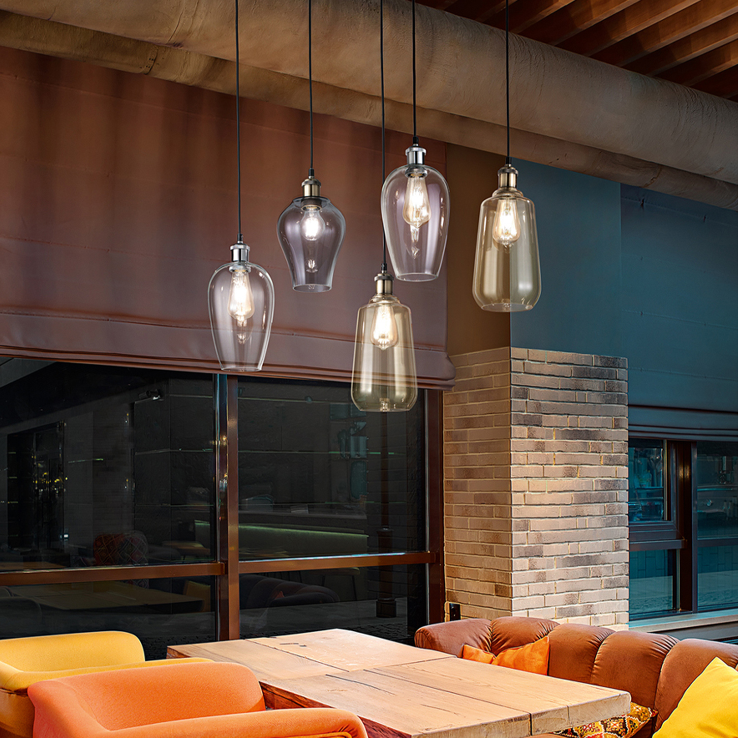 Vetro Trix Ambra D16 Foto E27 6437AM