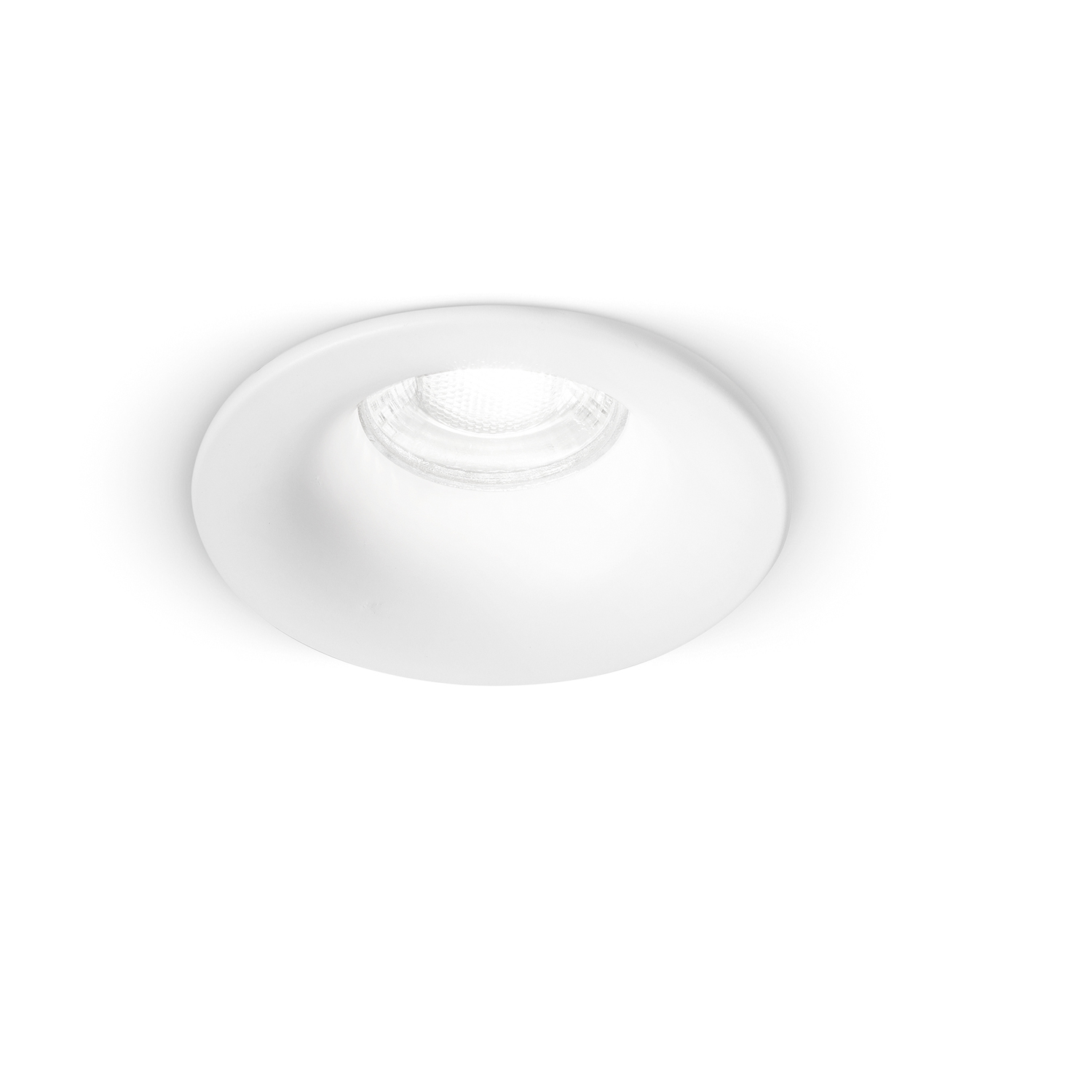 Faretto Incasso Tondo Moderno Oasis Alluminio Bianco 1 Luce Gu10 6742B
