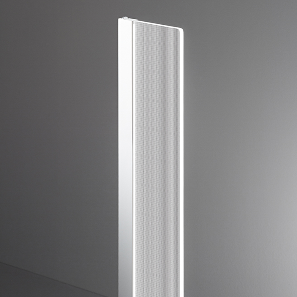 Piantana Moderna Tape Metallo Bianco Acrilico Led 48W 3000K 6972BCT