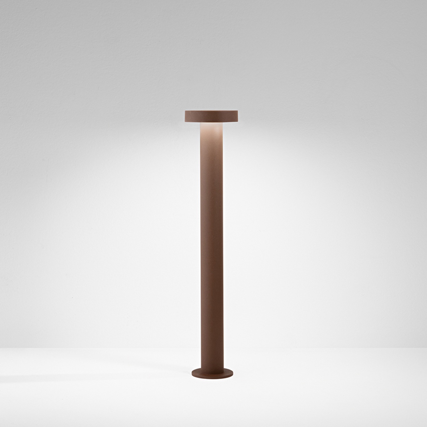 Paletto Esterno Moderno Stool Alluminio Corten Led 12W 3000K Ip65