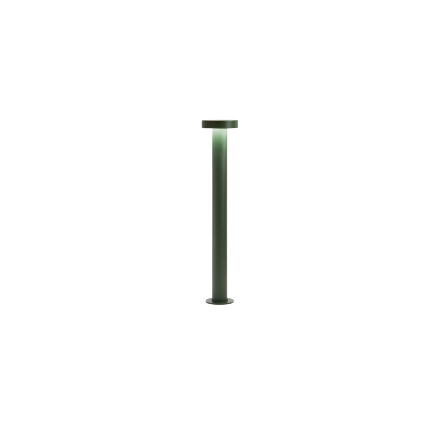 Paletto Esterno Moderno Stool Alluminio Verde Led 12W 3000K Ip65