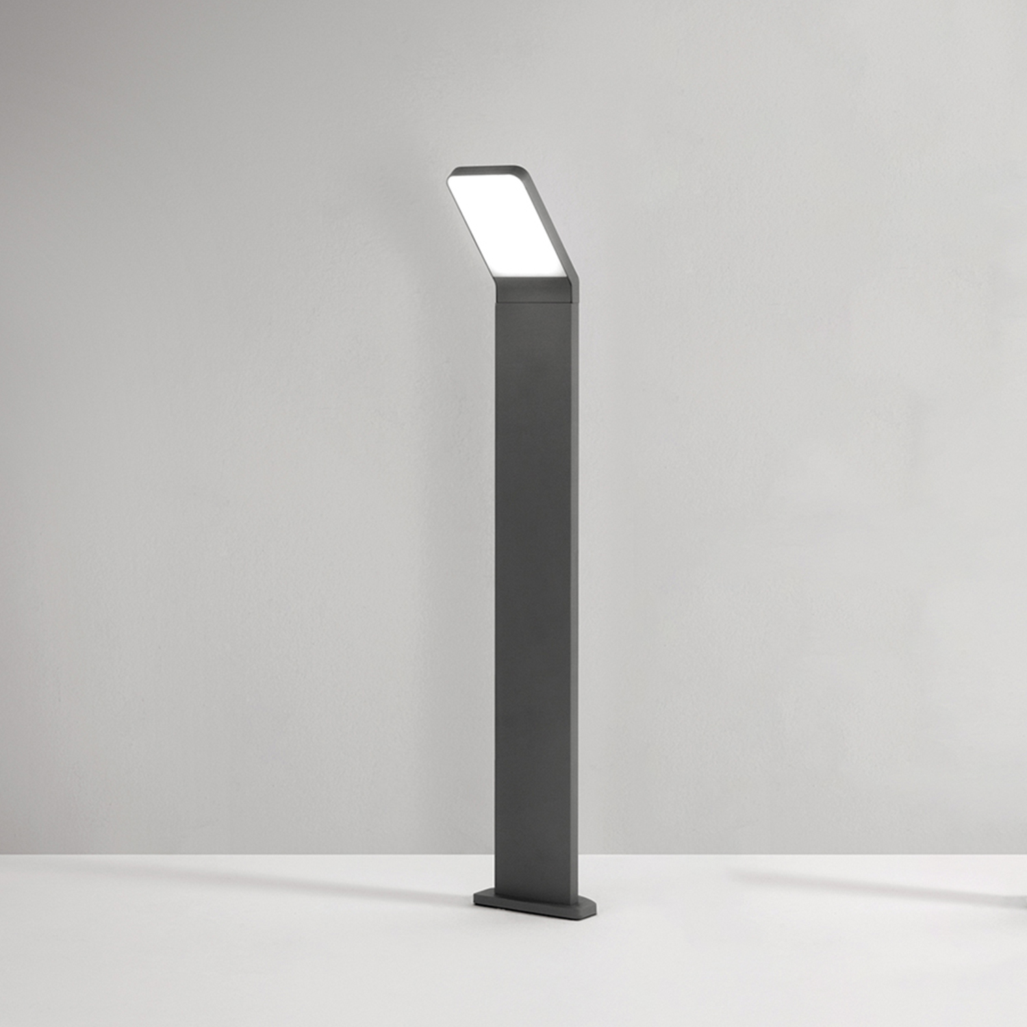 Paletto Esterno Moderno Path Alluminio Antracite Led 12W 3000K Ip65