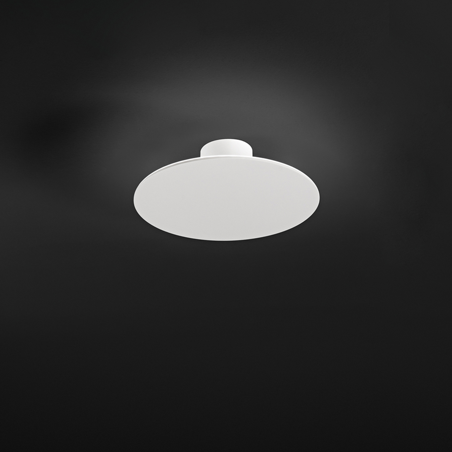 Plafoniera Moderna Nebula Metallo Bianco Led 15W Dimmerabile Ip20 D35