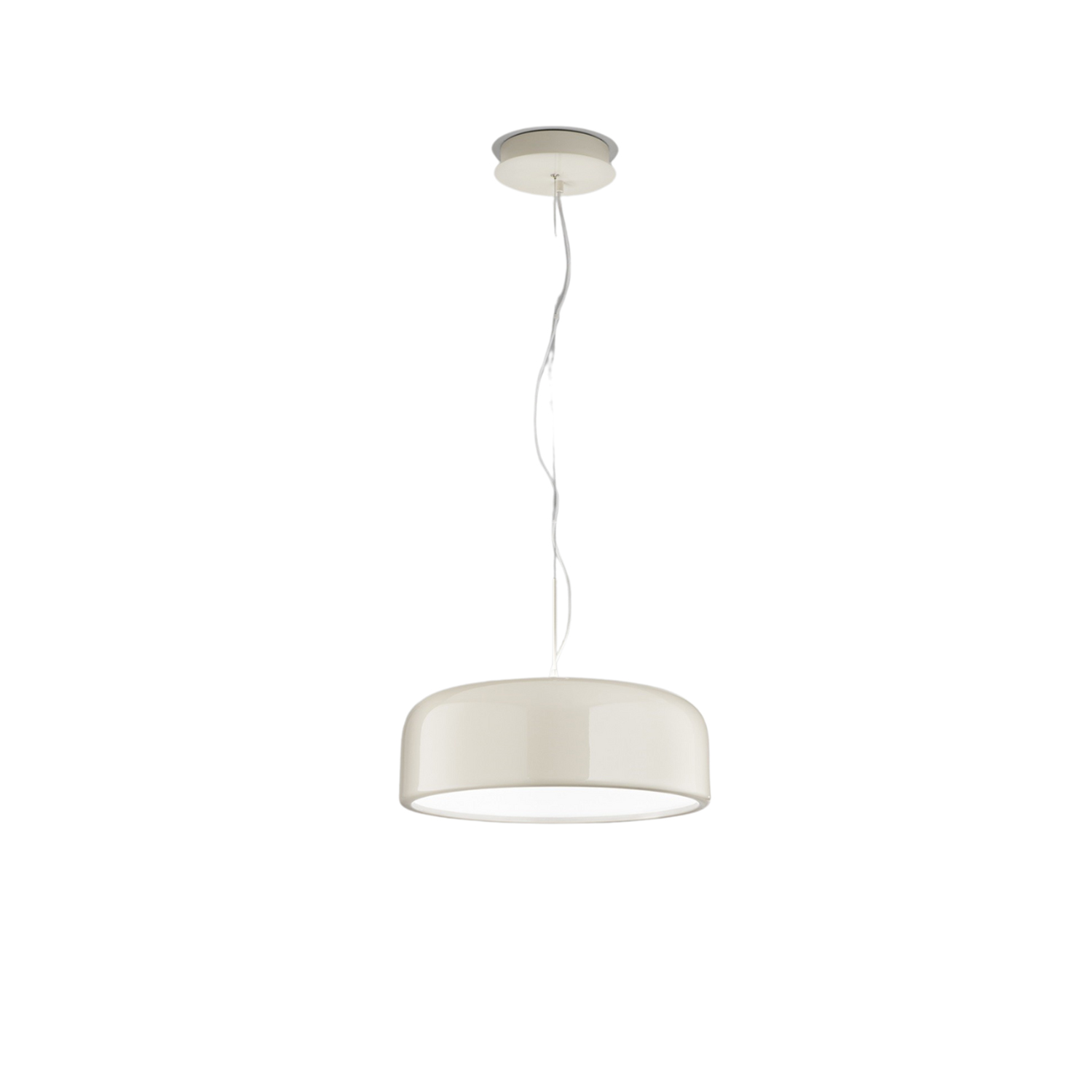 Sospensione Moderna Velia Metallo Bianco Led 20W Dimmerabile Ip20