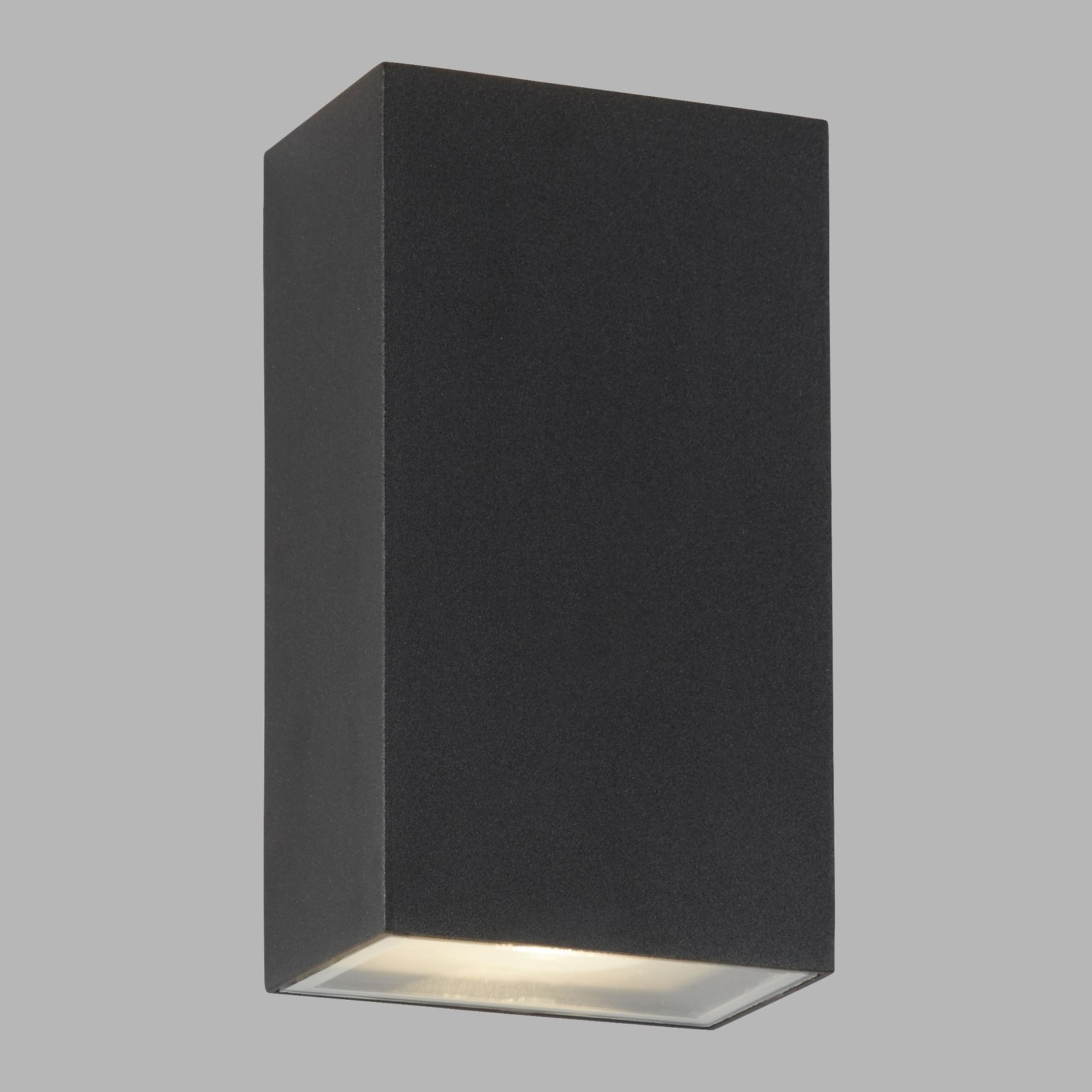 Applique Moderna Stirling Alluminio Nero Vetro Argento Led 6,58W 4000K 8852BK