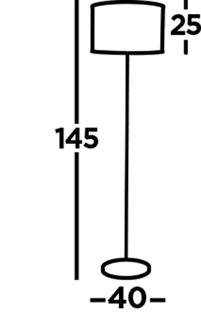 Piantana Industrial-Nordico Rete Acciaio Oro 2 Luci E27 EU2832-2GO