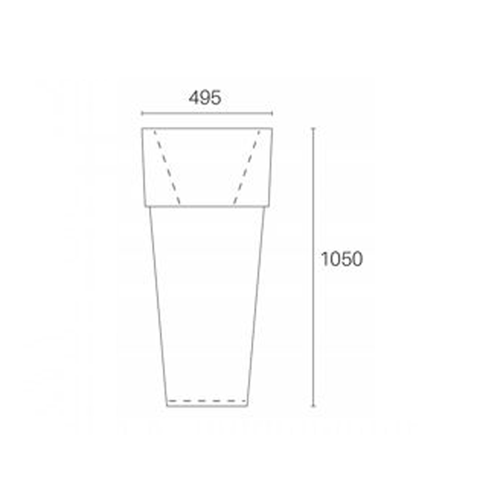 Piantana Da Esterno Moderna Lounge Termoplastica E Porcellana Bianco 1 Luce E27 692/02