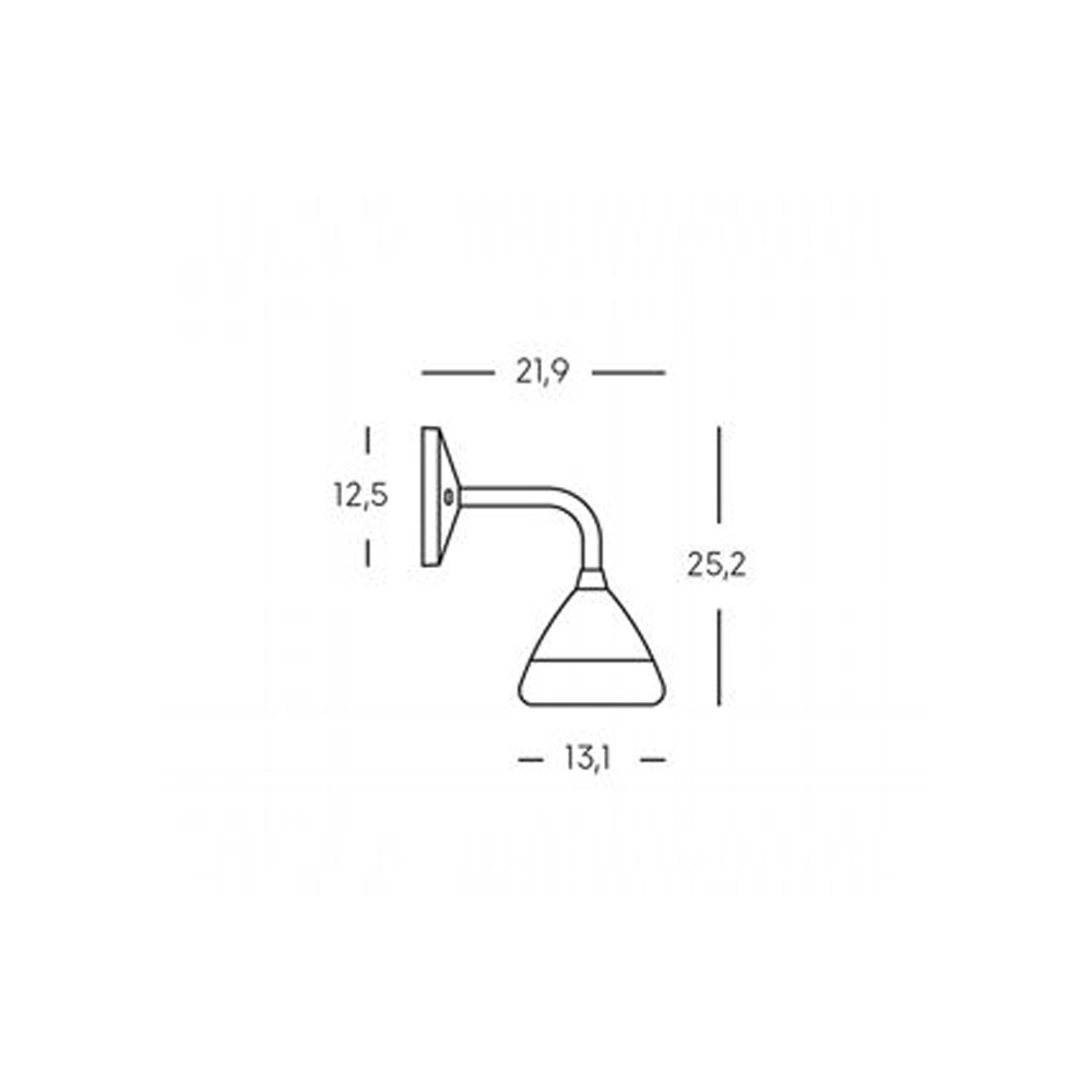 Applique Da Esterno Graal Alluminio E Termoplastica Bianco Led 20W 4000K 99780/02
