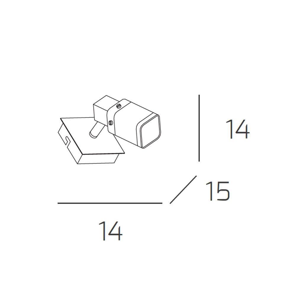 Applique Contemporanea Dice Metallo Cromo Vetro Trasparente Satinato 1 Luce G9 1095_F1