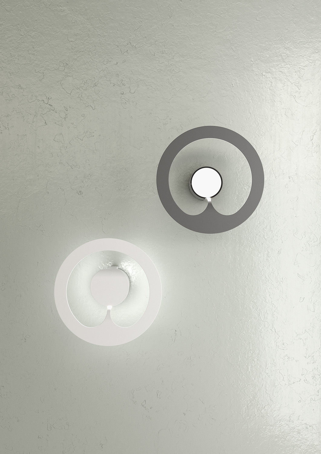 Applique Moderna Fuel Metallo Bianco 1 Luce Gx53 1170_1-BI